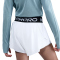 NIKE Pro Dri-FIT 2in1 Shorts Mädchen 100 - white/black/black S (128-137 cm)