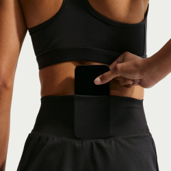 NIKE One Dri-FIT Rock Damen 010 - black/white XS