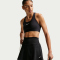 NIKE One Dri-FIT Rock Damen 010 - black/white XS