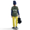 NIKE Sportswear T-Shirt Jungen 325 - cargo khaki/black S (128-137 cm)