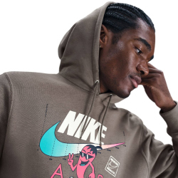 NIKE Sportswear Club Sole Food Hoodie Herren 289 - cave stone M