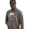 NIKE Sportswear Club Sole Food Hoodie Herren 289 - cave stone M