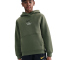 NIKE Sportswear Club Fleece Hoodie Jungen 325 - cargo khaki/black S (128-137 cm)