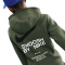 NIKE Sportswear Club Fleece Hoodie Jungen 325 - cargo khaki/black S (128-137 cm)