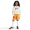 NIKE Sportswear Cropped Fleece Sweatshirt Mädchen 133 - sail/metallic gold M (137-146 cm)