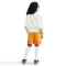 NIKE Sportswear Cropped Fleece Sweatshirt Mädchen 133 - sail/metallic gold M (137-146 cm)