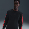 NIKE Sportswear Club Crew Neck Sweatshirt Herren 010 - black/black M