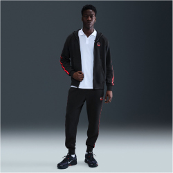 NIKE Sportswear Club Hoodie Herren 010 - black/black XS