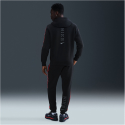 NIKE Sportswear Club Hoodie Herren 010 - black/black XS