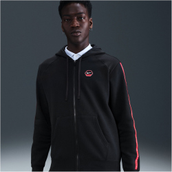 NIKE Sportswear Club Hoodie Herren 010 - black/black XL