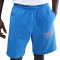 NIKE Sportswear Club Fleece Shorts Herren 435 - lt photo blue/total orange XS