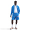NIKE Sportswear Club Fleece Shorts Herren 435 - lt photo blue/total orange XS