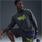 NIKE Sportswear Club Fleece Shorts Herren 060 - anthracite/volt S