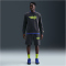 NIKE Sportswear Club Fleece Shorts Herren 060 - anthracite/volt S