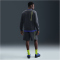 NIKE Sportswear Club Fleece Shorts Herren 060 - anthracite/volt S