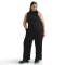 NIKE Sportswear Phoenix Fleece High-Waist Jogginghose Damen 010 - black/sail 2X