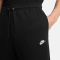 NIKE Club Fleece Bungee Jogginghose Herren 010 - black/black/white S