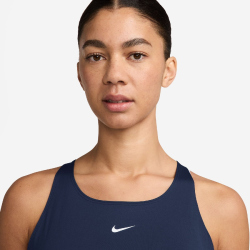 NIKE Pro Dri-FIT Tanktop Damen 410 - midnight navy/white S