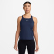 NIKE Pro Dri-FIT Tanktop Damen 410 - midnight navy/white S