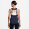 NIKE Pro Dri-FIT Tanktop Damen 410 - midnight navy/white S