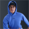 NIKE Pro Training Therma-FIT Midlayer Hoodie Herren 411 - comet blue/black M