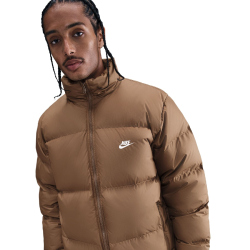NIKE Club Storm-FIT Pufferjacke Herren 235 - mosswood brown/white S