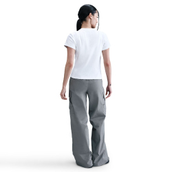 NIKE Sportswear Rib T-Shirt Damen 100 - white XS