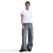 NIKE Sportswear Rib T-Shirt Damen 100 - white XS