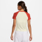 NIKE Sportswear Chill Knit T-Shirt Damen 133 - sail/picante red XXL