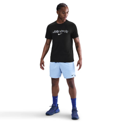 NIKE Dri-FIT Fitnessshirt Herren 010 - black M