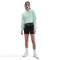 NIKE Pro Dri-FIT French Terry Sweatshirt Damen 353 - mint foam/cannon/white XS