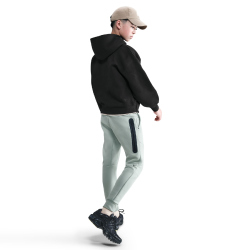 NIKE Sportswear Tech Fleece Oversize Hoodie Jungen 010 - black/black M (137-147 cm)