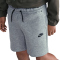 NIKE Sportswear Tech Fleece Shorts Jungen 063 - dk grey heather/black XS (122-128 cm)