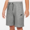 NIKE Sportswear Tech Fleece Shorts Jungen 063 - dk grey heather/black S (128-137 cm)