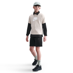 NIKE Sportswear Tech Fleece Shorts Jungen 010 - black/black XS (122-128 cm)