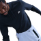 NIKE Club Knit Hoodie Herren 451 - obsidian/obsidian/white XS