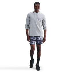 NIKE Club Knit Hoodie Herren 063 - dk grey heather/lt smoke grey/white XS