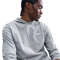 NIKE Club Knit Hoodie Herren 063 - dk grey heather/lt smoke grey/white XS