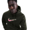 NIKE Club Basketball GX OC1 Hoodie Herren 355 - sequoia/sequoia/black S