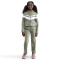 NIKE Sportswear Dri-FIT Kapuzen-Trainingsanzug Kinder 320 - light army/white/white S (128-137 cm)