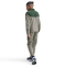 NIKE Sportswear Dri-FIT Trainingsanzug Kinder 320 - light army/fir/white XL (158-170 cm)