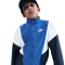 NIKE Sportswear Woven Trainingsanzug Kinder 410 - midnight navy/game royal/white/white XS (122-128 cm)
