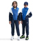 NIKE Sportswear Woven Trainingsanzug Kinder 410 - midnight navy/game royal/white/white XS (122-128 cm)