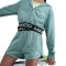NIKE Pro Fleece Dri-FIT Shorts Mädchen 017 - cannon/cannon/black/white XL (156-166 cm)