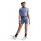 NIKE Pro Dri-FIT Shorts Mädchen 499 - world indigo/midnight navy/white L (146-156 cm)