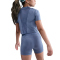 NIKE Pro Dri-FIT Shorts Mädchen 499 - world indigo/midnight navy/white L (146-156 cm)