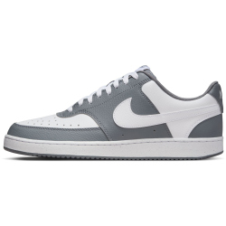 NIKE Court Vision Low Sneaker Herren 003 - cool grey/white-white 43