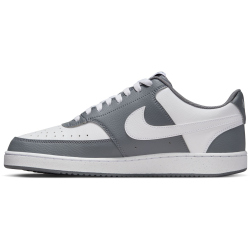 NIKE Court Vision Low Sneaker Herren 003 - cool grey/white-white 43