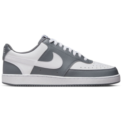 NIKE Court Vision Low Sneaker Herren 003 - cool grey/white-white 43