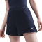 NIKE Sportswear Chill French Terry Mid-Waist 4" Shorts Damen 410 - midnight navy/sail L